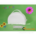 White Color PU Cosmetic Bag
